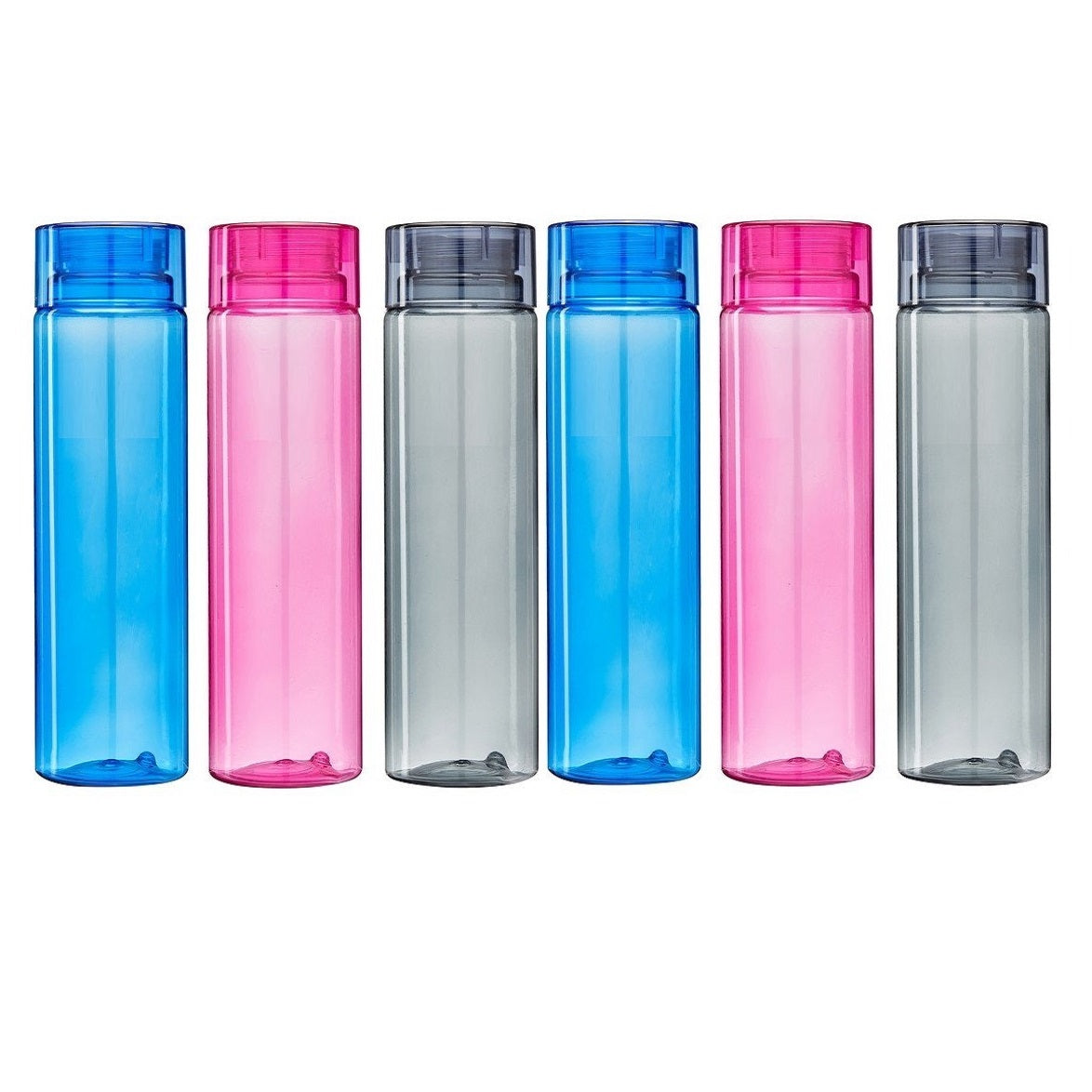 1000 ml cylindrical fridge water bottle. BPA-free, leak-proof, durable plastic—ideal for home, gym, office, and travel hydration needs.