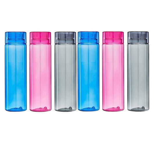 1000 ml cylindrical fridge water bottle. BPA-free, leak-proof, durable plastic—ideal for home, gym, office, and travel hydration needs.