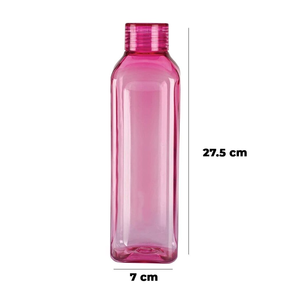 Unbreakable Plastic Water Bottles – Pack of 6 (1 L) | BPA‑Free, Airtight & Leak‑Proof