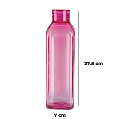 Unbreakable Plastic Water Bottles – Pack of 6 (1 L) | BPA‑Free, Airtight & Leak‑Proof