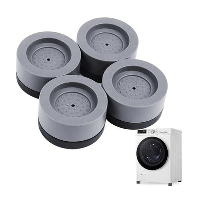 Anti-Vibration Washing Machine Pads – Set of 4 Heavy-Duty Shock Absorber Feet for Floor Protection & Noise Reduction