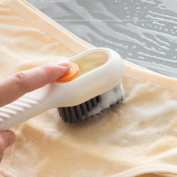 Shoe Cleaning Brush Dispenser – 3-in-1 Automatic Foam & Brush Cleaner with Refill Cartridges