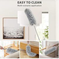 Cleaning Duster for Home – Long Handle Microfiber Fan Cleaner for Blades & Vents