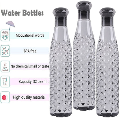1000 ml unbreakable, airtight plastic water bottle. BPA-free, leak-proof, fridge-safe—perfect for gym, school, office, and travel.