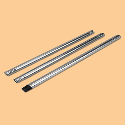 2‑in‑1 Tile & Grout Cleaning Brush – Stiff Bristles with Rubber Squeegee, Long Handle