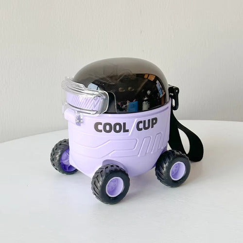Cool Cup Style Water Bottle – 300ml | Funky Design, BPA-Free, Leakproof
