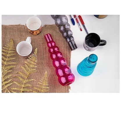 Water Bottle Set – 1000 ml Fridge & Gym Bottles Combo | BPA-Free, Leak-Proof Plastic | Home, Office, School