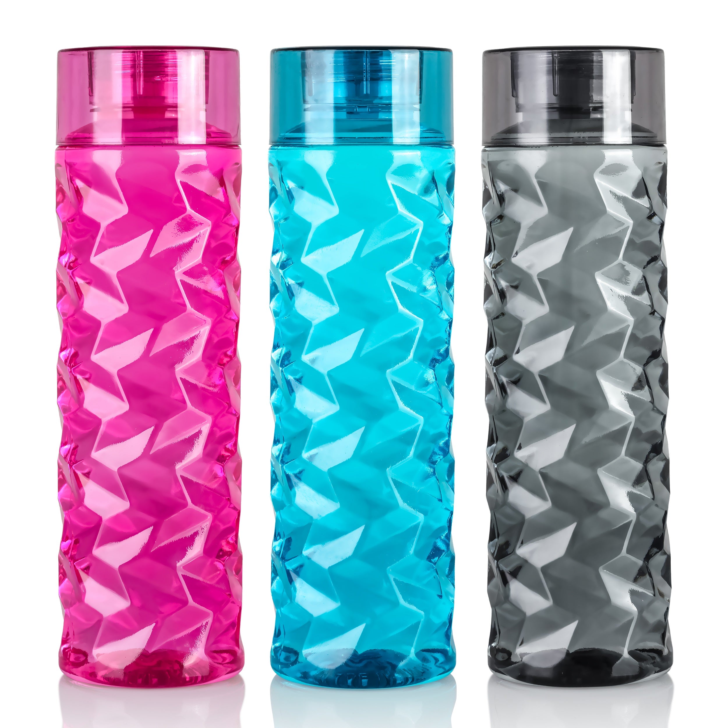 Water Bottle – 1000 ml Strong Plastic Fridge Sipper | BPA-Free, Durable, Leak-Proof